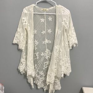 Lace cardigan from Francesca’s
